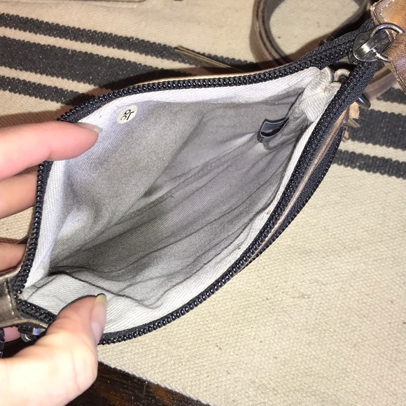 NWT Bed Stu Leather Viana Crossbody Belt Bag Wristlet Tonic Breeze MSRP $180 - Picture 12 of 16